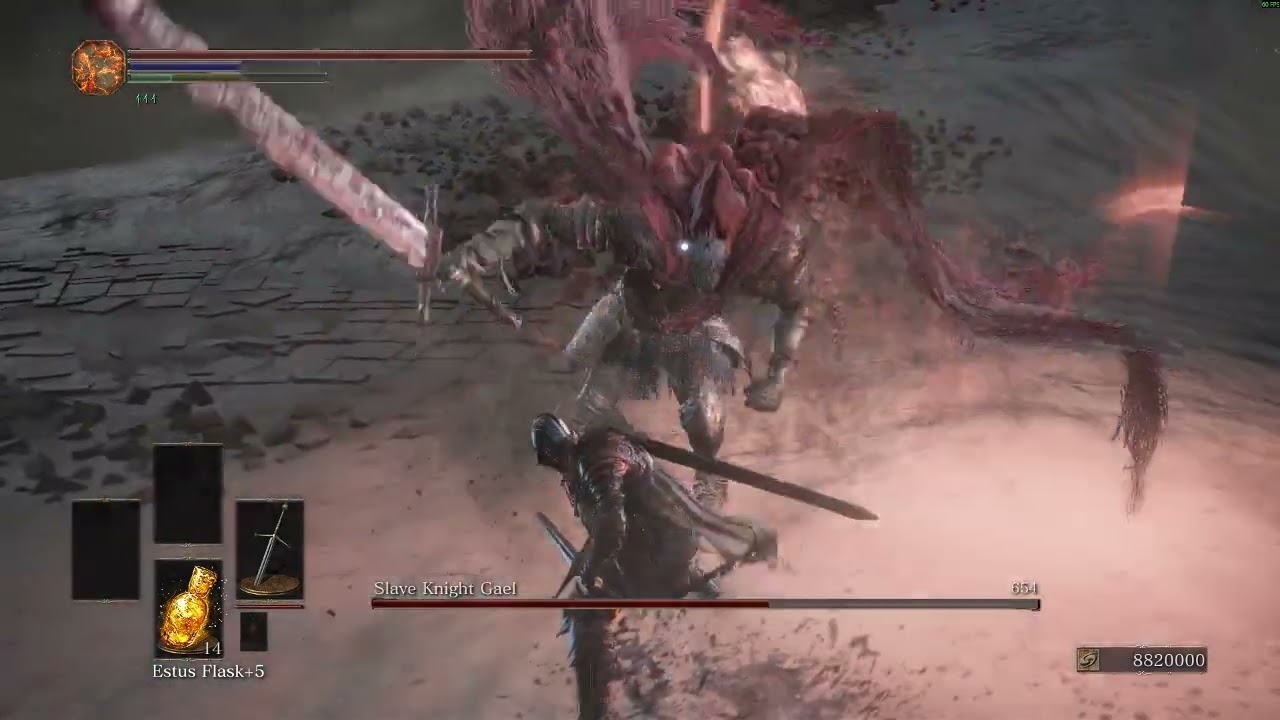 I kill Slave Knight Gael every day till i die. part: 340