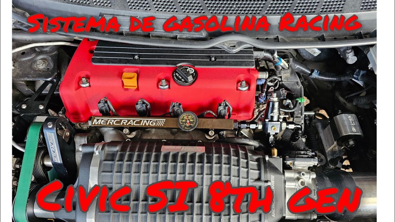 Civic Si 8th Gen Sistema de Gasolina Racing con Regulador y Retorno