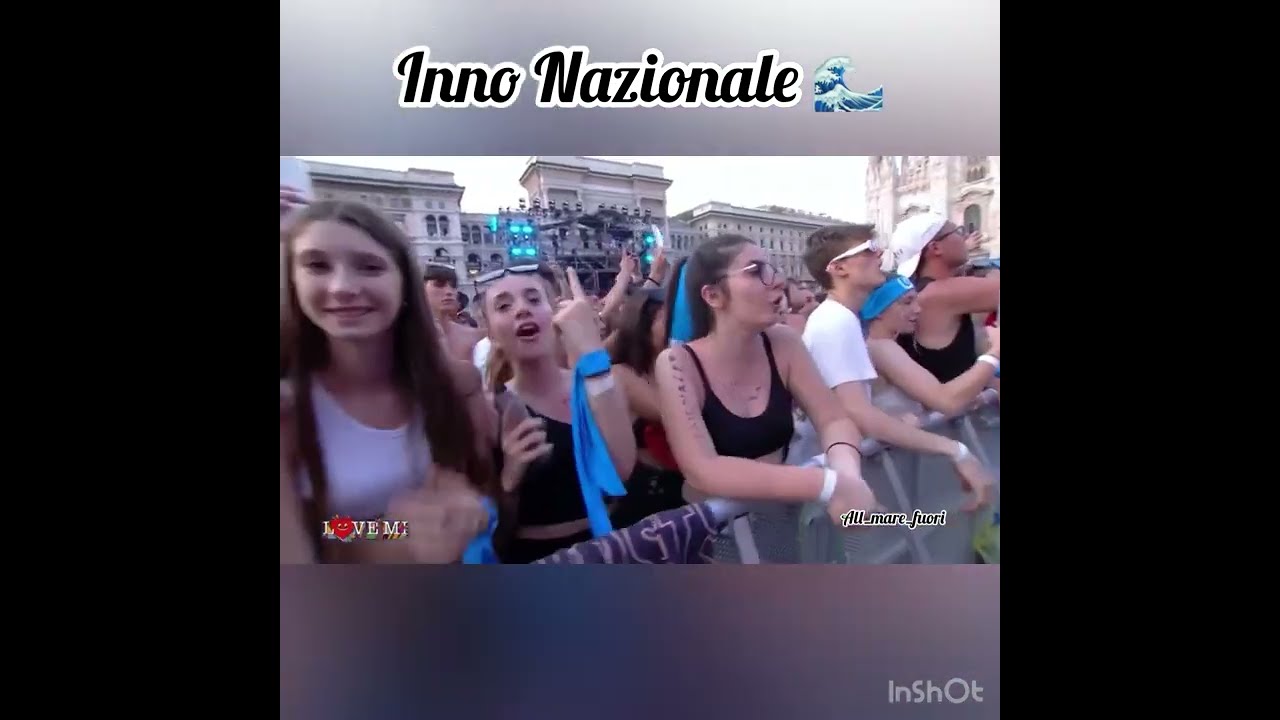 Mare Fuori Sigla - Love Mi - Milano piazza Duomo - Matteo Paolillo