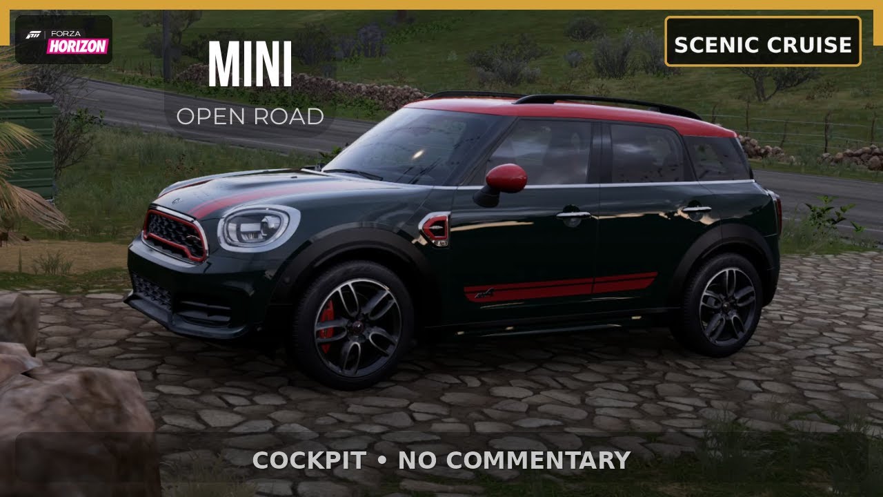 FH5 MINI Countryman Scenic Roads to Mountain Climb (Cockpit View • No Commentary)
