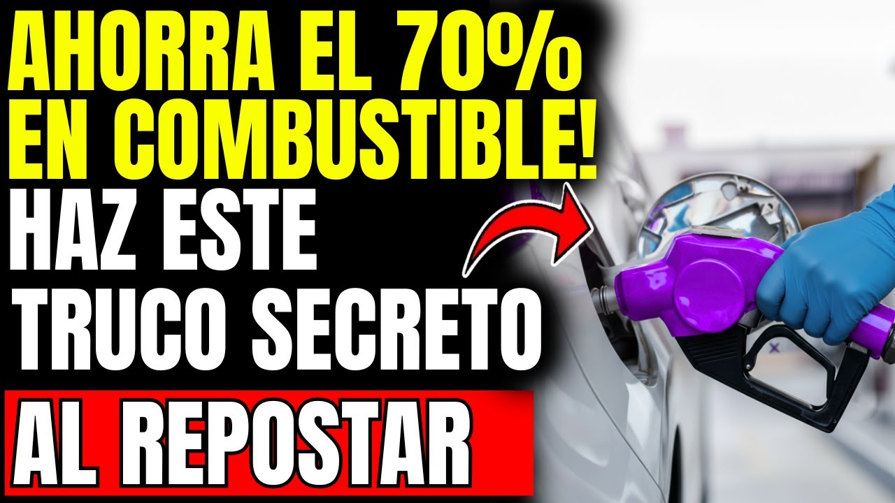 Los JAPONESES Hacen Esto y AHORRAN el 70% en Gasolina
