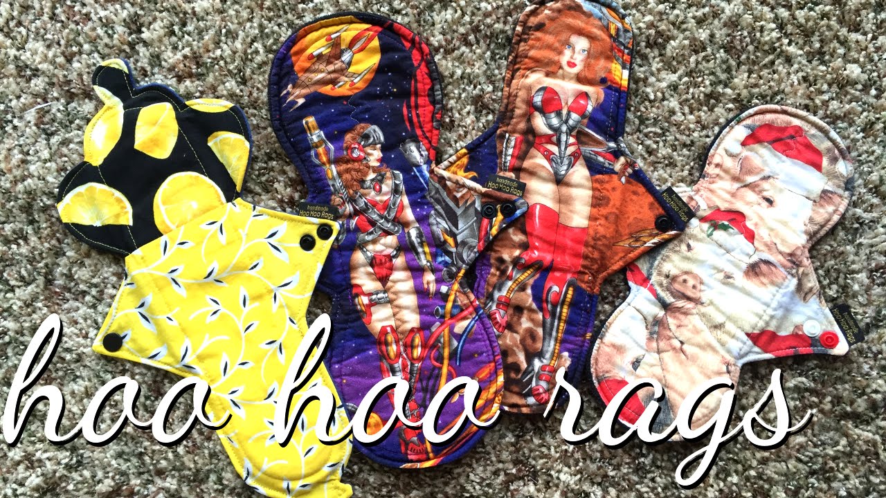 Hoo Hoo Rags Review // Cloth Pads!