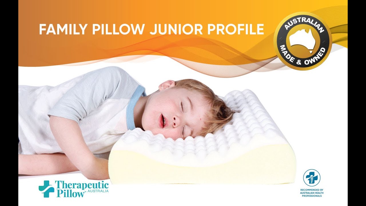 Family Pillow Junior Profile -Neck pillow for Children & Kids 6 to 8 years.