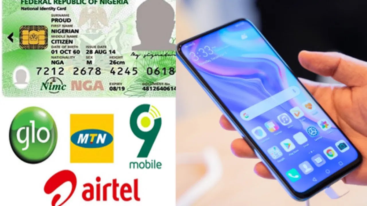 NIN How To Link National Identification Number(NIN) To MTN, Airtel,Glo and 9Mobile Networks Easily..