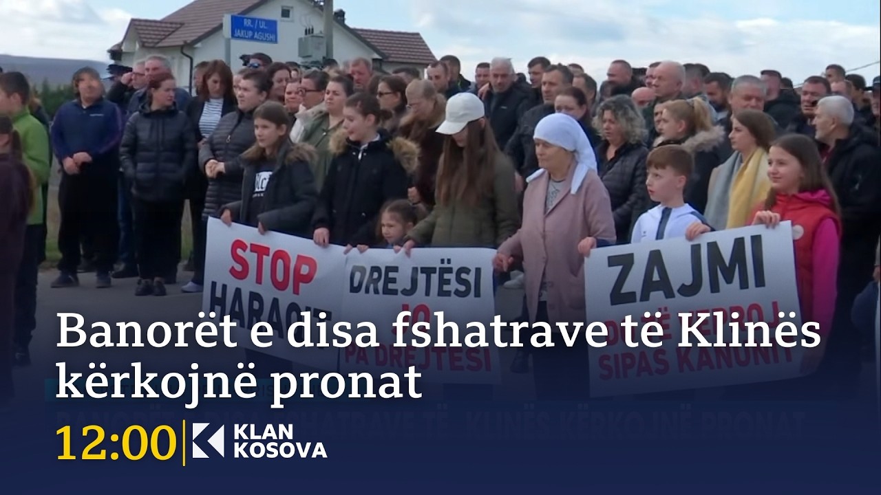 Magjistralja Pejë-Prishtinë - Banorët e disa fshatrave të Klinës kërkojnë pronat