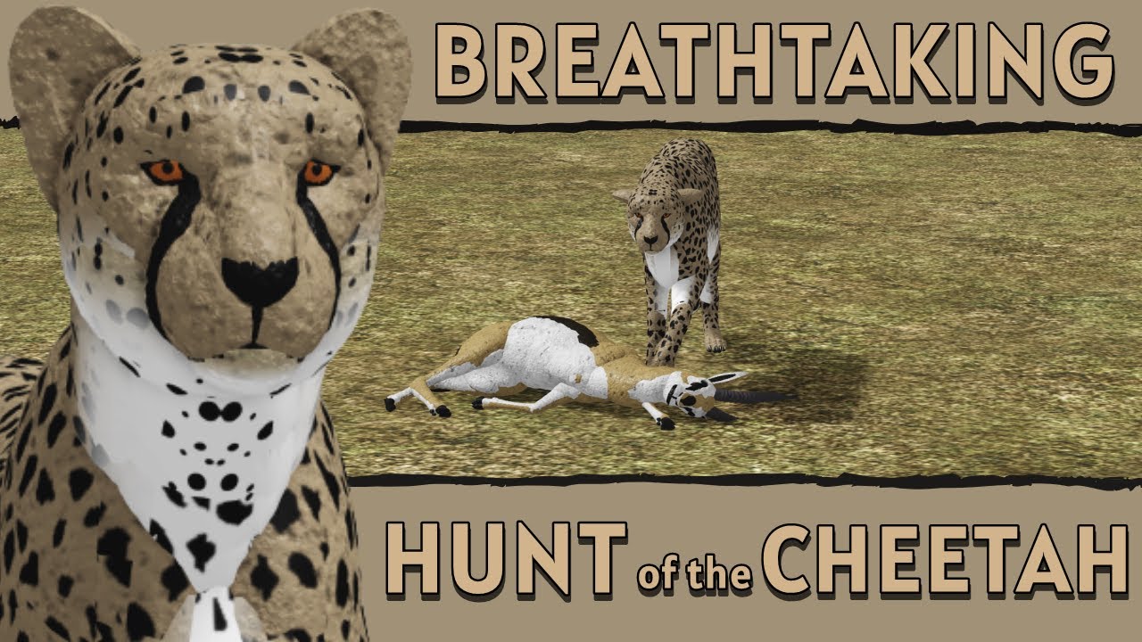 Roblox - Testing A | BREATHTAKING GAZELLE HUNT of A CHEETAH