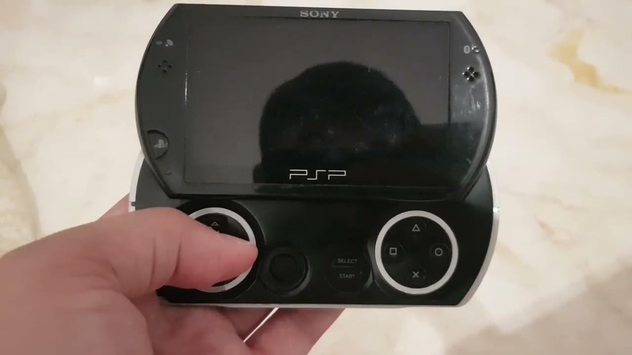 Sony psp go, turn on and no display