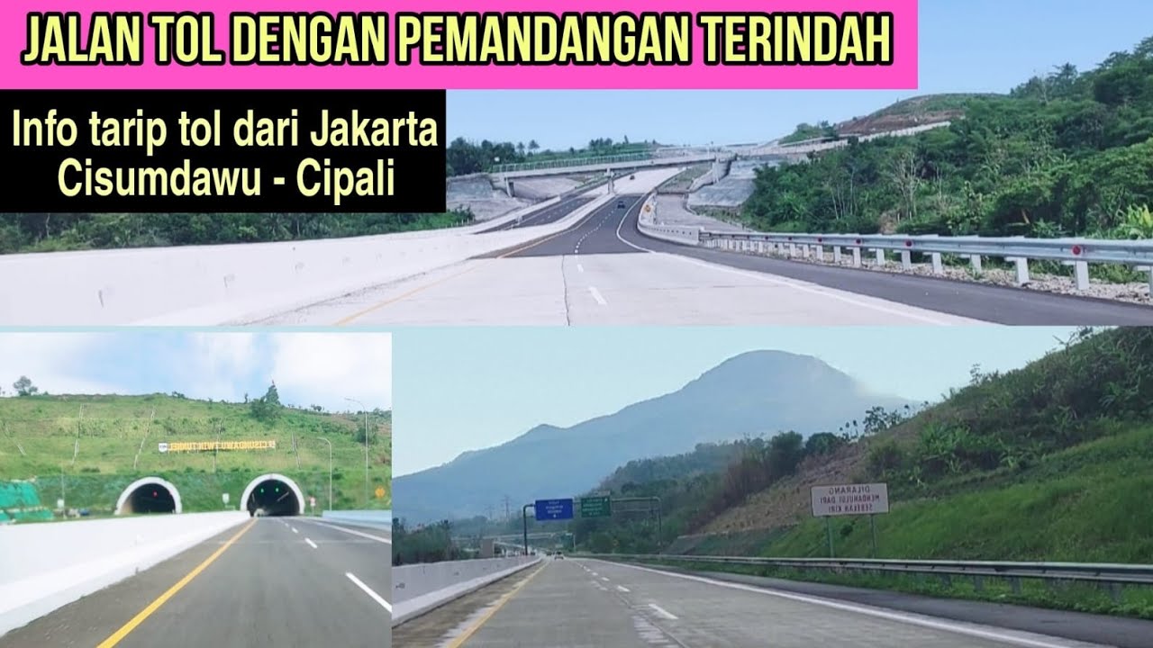 Jalan TOL CISUMDAWU dari GT Cileunyi sampai dengan TOL CIPALI | Info tarip tol CISUMDAWU TWIN TUNNEL