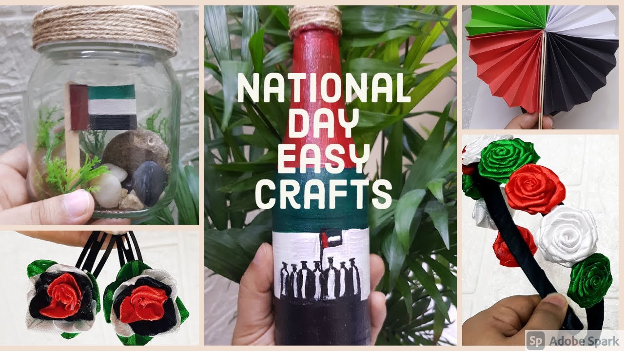 National Day Easy Craft ideas || National day Bottle Art || National Day DIY Accessories||