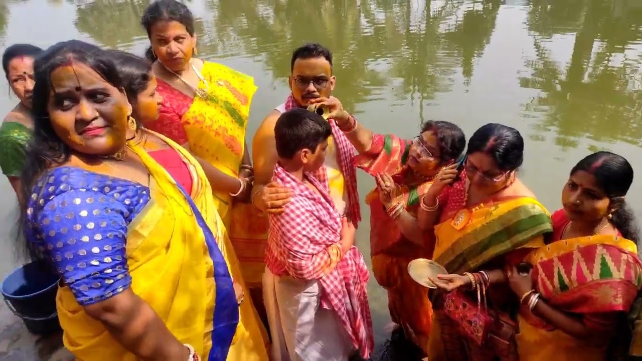 BENGALI WEDDING VLOG | গায়ে হলুদ💛| Haldi Ceremony #vlog  #bengaliwedding #haldiceremony #wedding