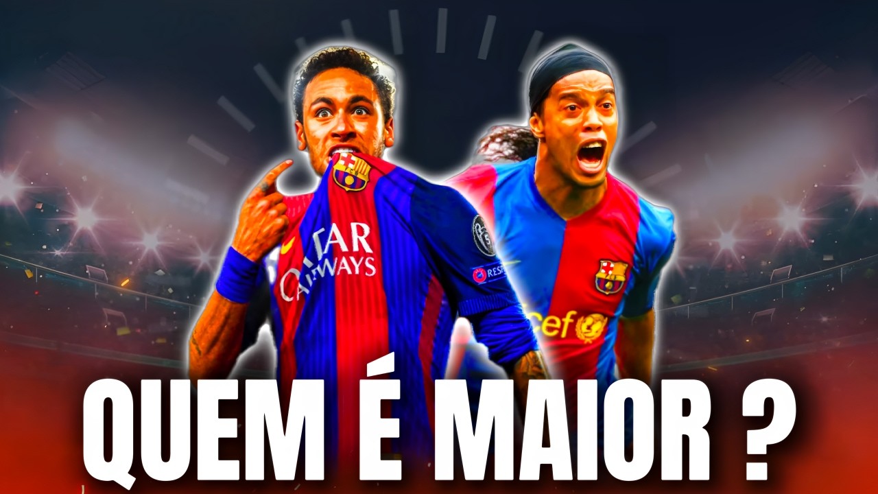 Neymar Vs Ronaldinho - Quem é maior ?