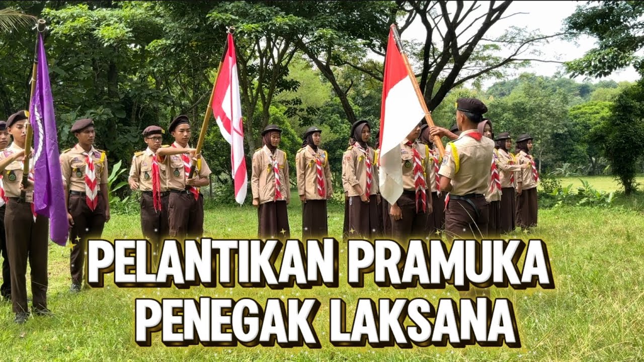 Pelantikan Pramuka Penegak Laksana 
