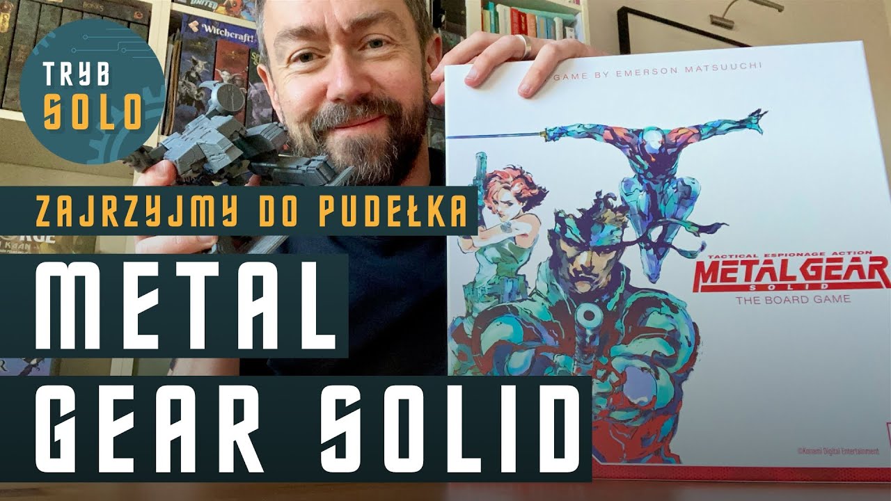 🇵🇱 Metal Gear Solid: The Board Game | rozpakowuję grę (Integral Edition)