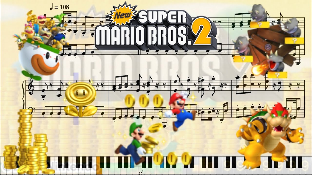 New Super Mario Bros. 2 - Title Theme [Piano Recreation]