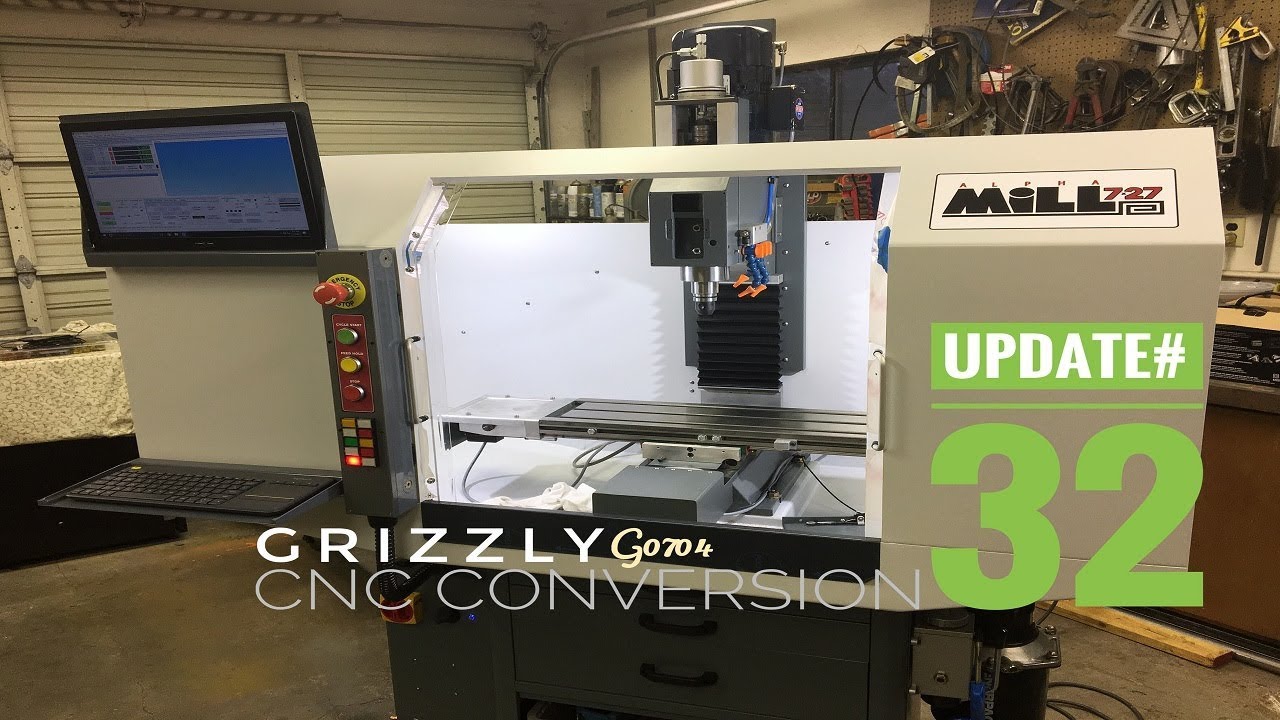 GRIZZLY G0704 CNC Conversion Update 32 - ( assembly 9 )