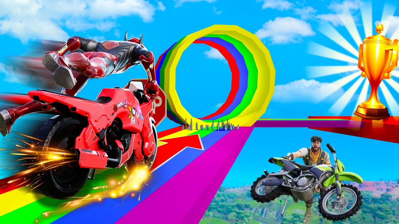 Der SCHWERSTE MOTORRAD Deathrun um LOOT (rage) gegen @kpcalle