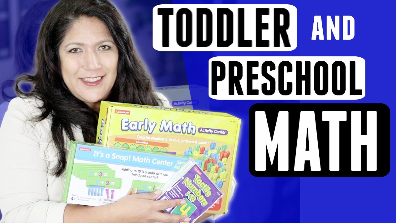 Beginning MATH for Toddlers & Preschoolers - Lakeshore Learning