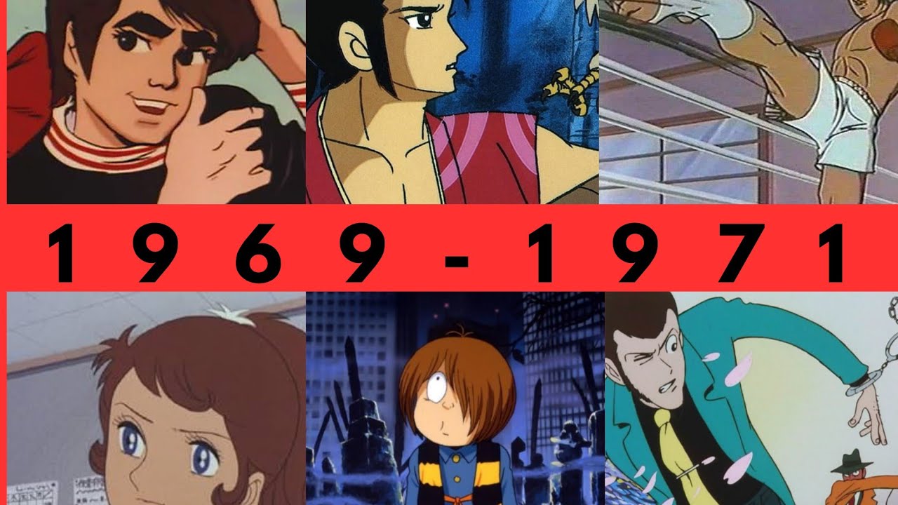 Anime Openings (1969 - 1971) / アニメのオープニング / Evolution of Anime
