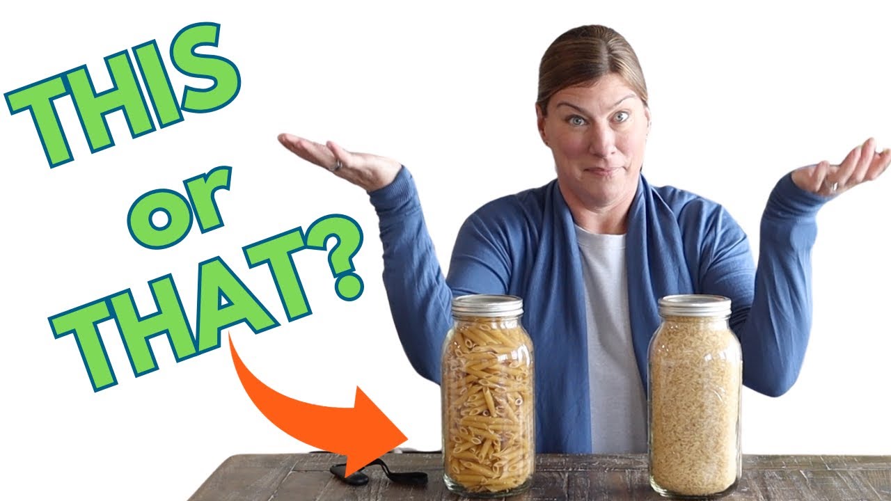 How to Store Food Your Family Actually Likes (Prepping 101 - Short-Term Food Storage)