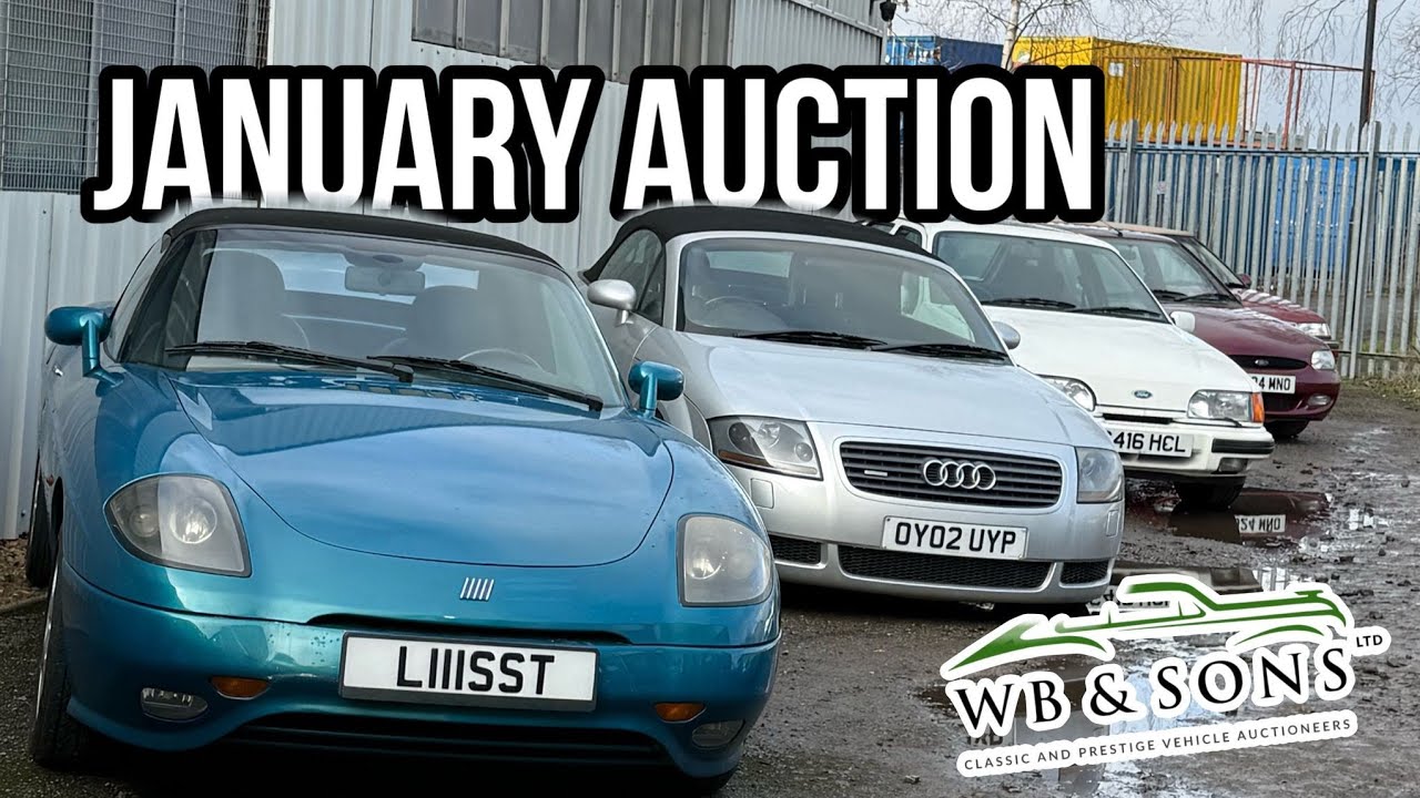 WB & Sons First Classic Car Auction of 2026