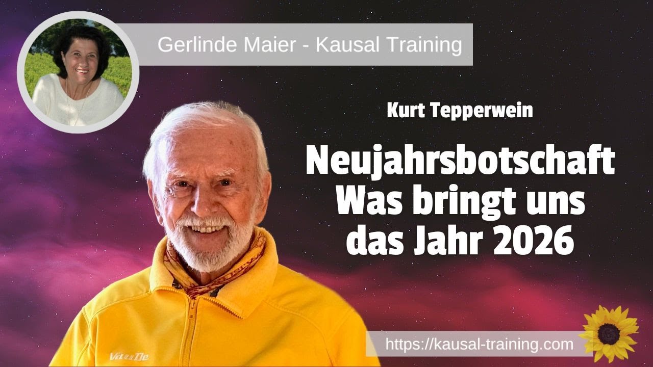 Neujahrsbotschaft - Was bringt uns das Jahr 2026