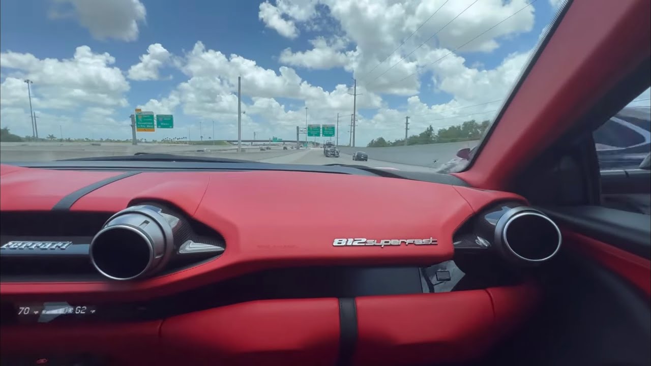 Ferrari 812 Superfast Mansory: POV Your Ridealong