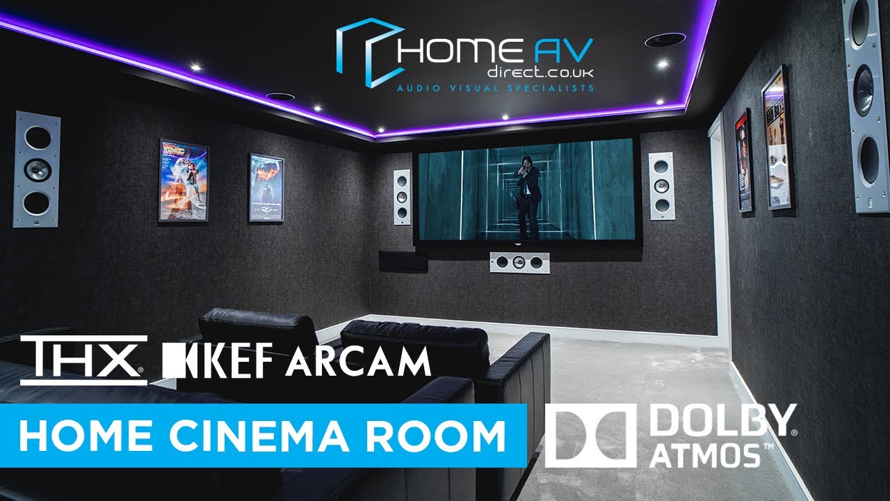KEF THX & Dolby Atmos 4K Home Cinema Room | Home AV Direct
