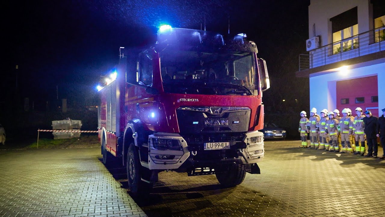 Nowy w&oacute;z w OSP Tyszowce 🚒