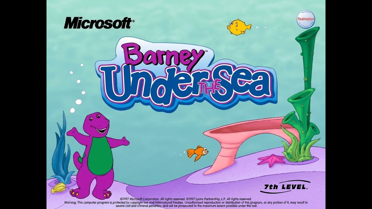 Barney Under The Sea Gameplay