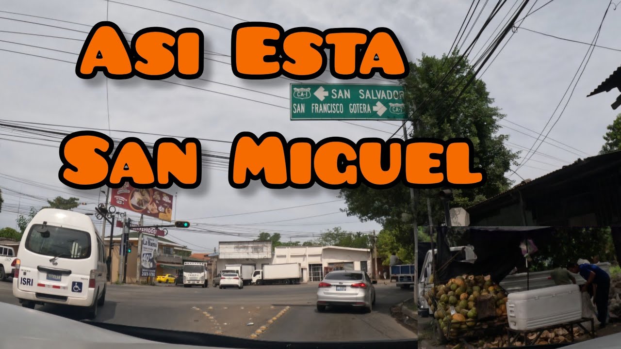 Así Esta San Miguel, El Salvador 🇸🇻