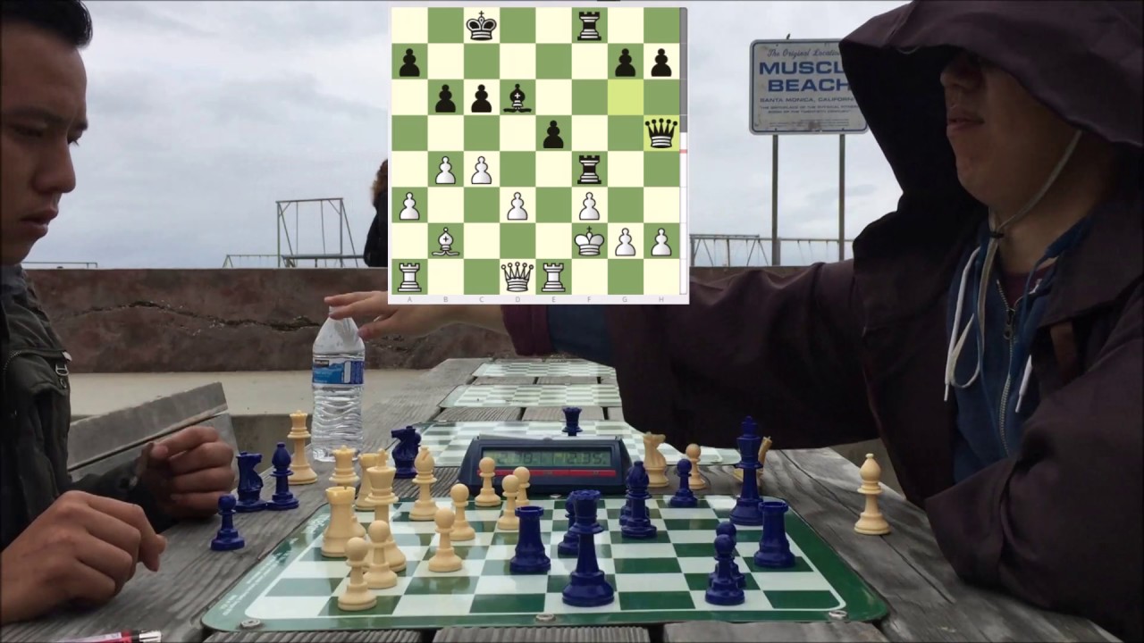 POT SMOKING CHESS HUSTLER SLAMS FIST vs. Chedi Knight (With Force Hand Waves!)