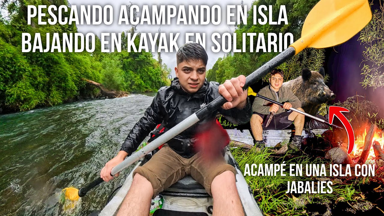 Acampando Solo en medio de Tormenta en el Rio. Capítulo 1 “Tormenta en Calcurrupe”