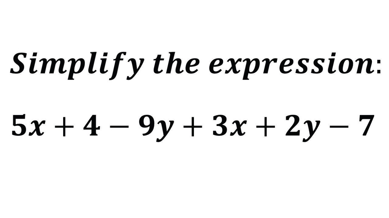 Algebra | Addition and subtraction of Algebraic Expression EX 1.