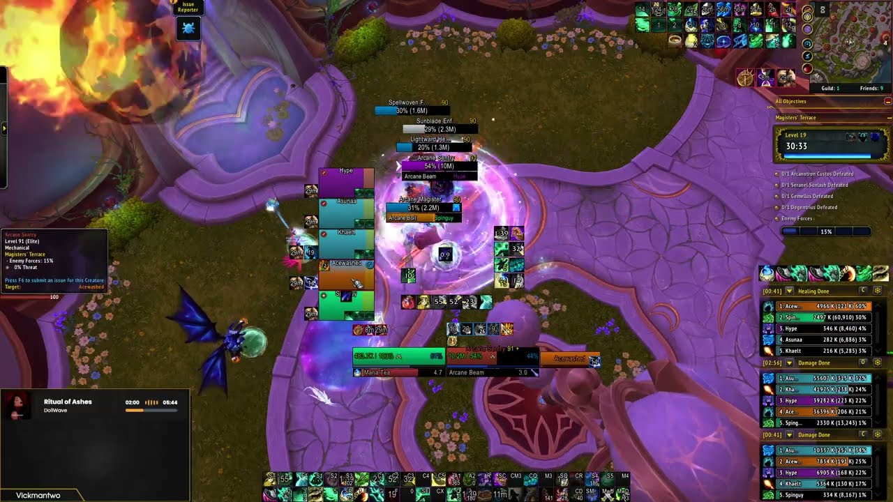 Midnight Beta 19 Magister's Terrace (1st time monk, learning) l Mistweaver