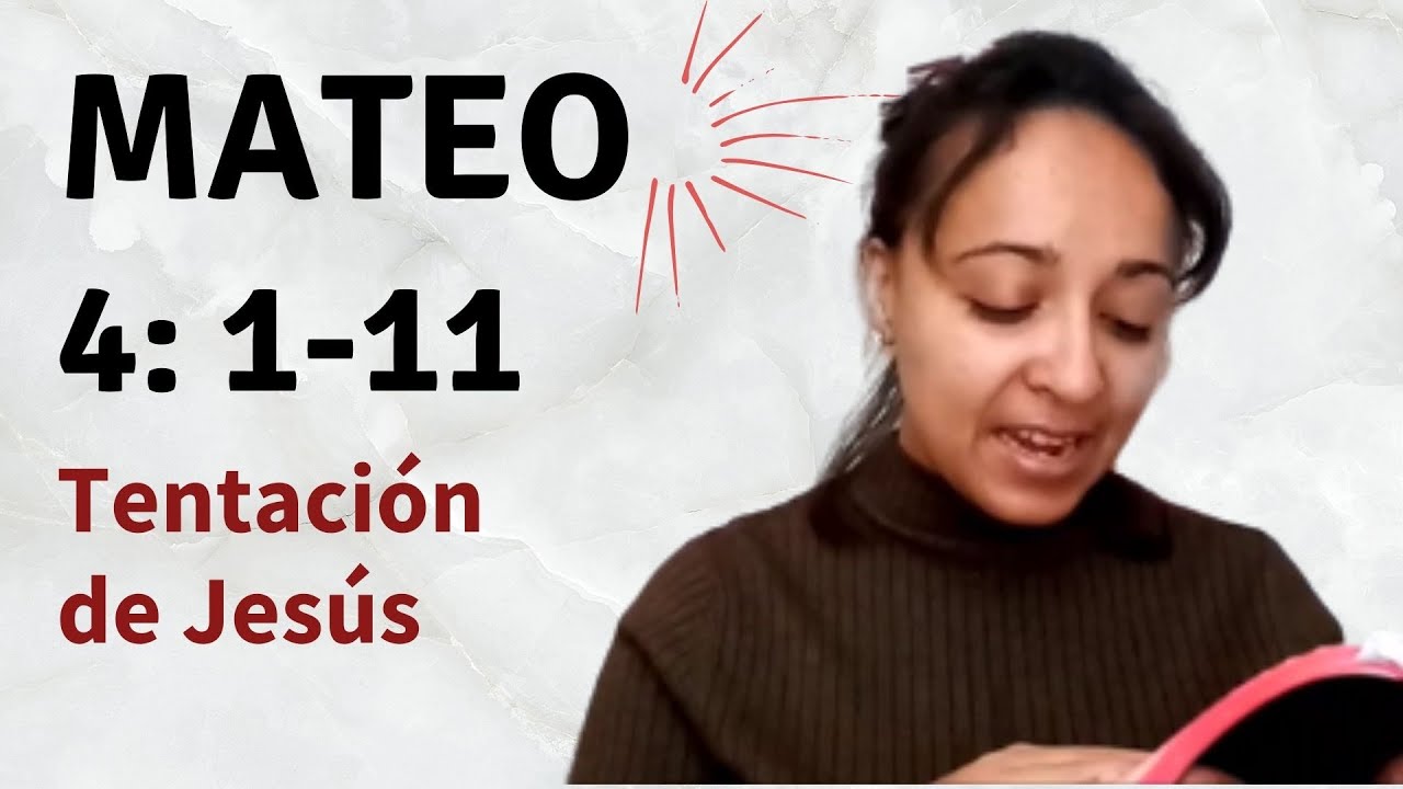 Mateo 4: 1-11 (Tentación de Jesús) explicación - Kateryna Karreras