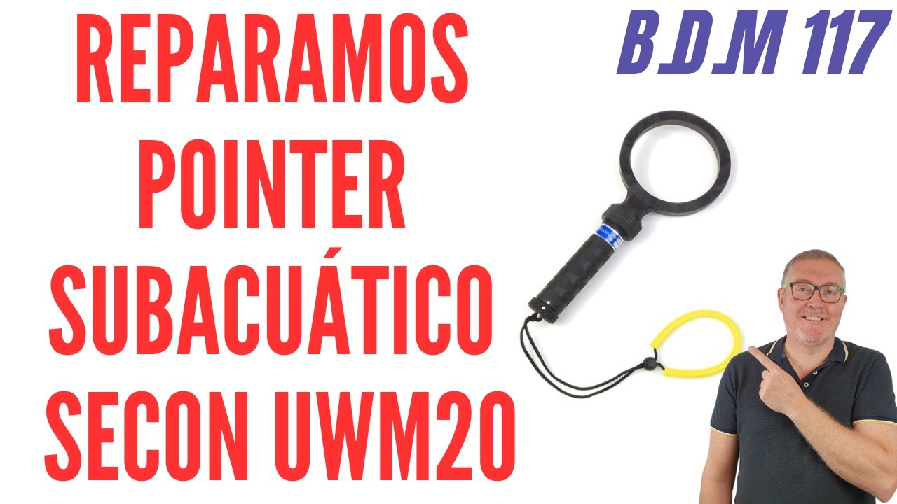 👉💥Cómo repara un pointer SECON UWM 20 subacuático💥