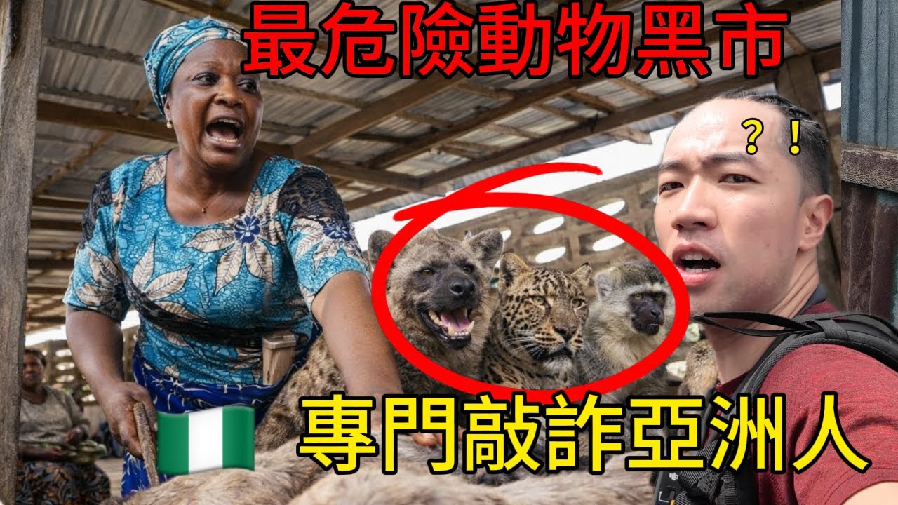 探索非洲地下動物黑市！一路被敲詐勒索，亞洲人千萬別來&hellip;