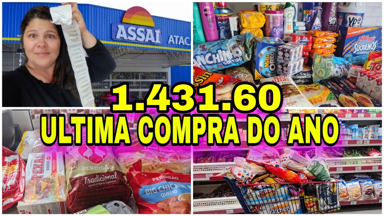 1.431.60🔥ÚLTIMA COMPRA DO ANO COMPRA DO MÊS COMPLETA