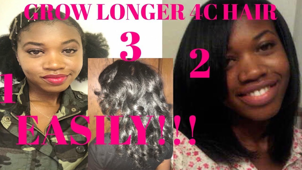 THE EASIEST WAY TO GROW LONGER 4C HAIR WITH JUST 3 INGREDIENTS! | DIY ALOE MIX FAST GROWTH | WORKS