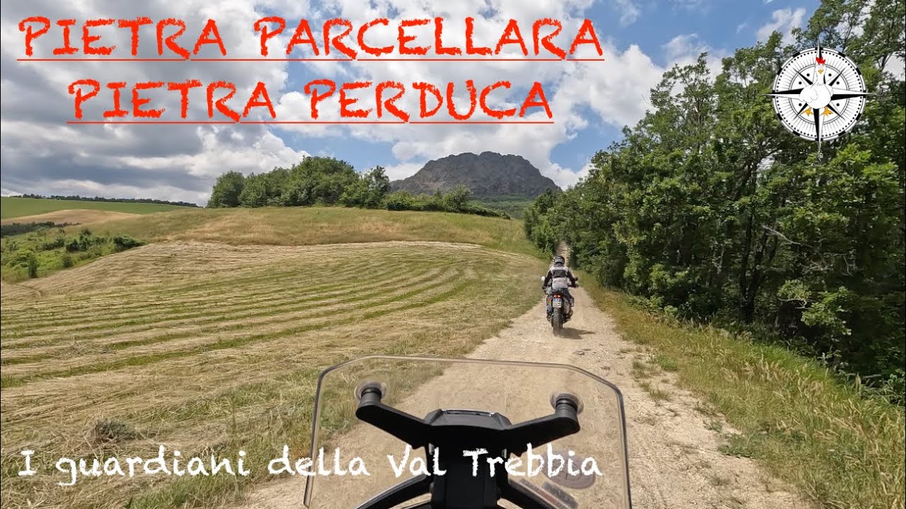 I Guardiani della Val Trebbia in moto, Pietra Perduca, Pietra Parcellara, Passo Caldarola
