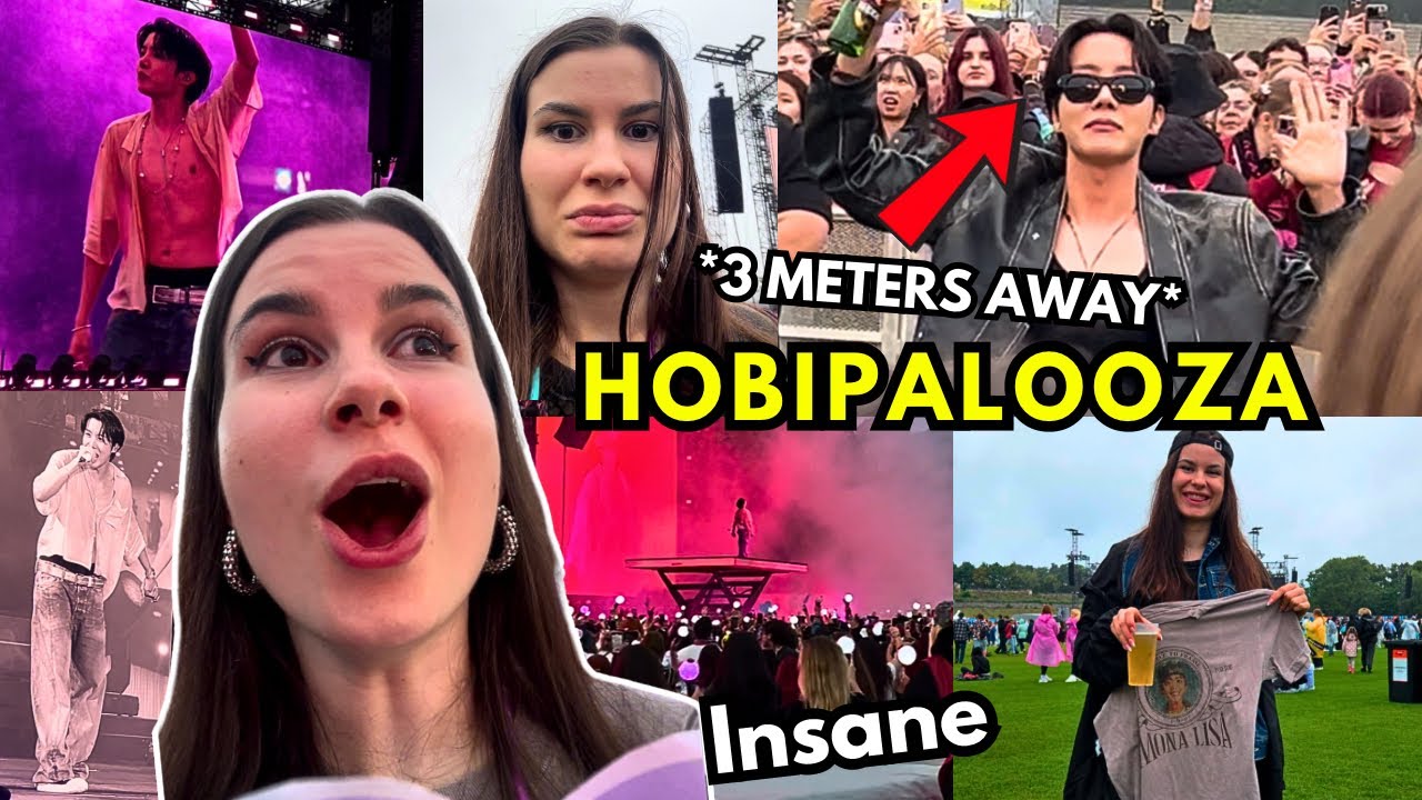 I Saw J-Hope at Lollapalooza Berlin 💜 | Full Festival Vlog