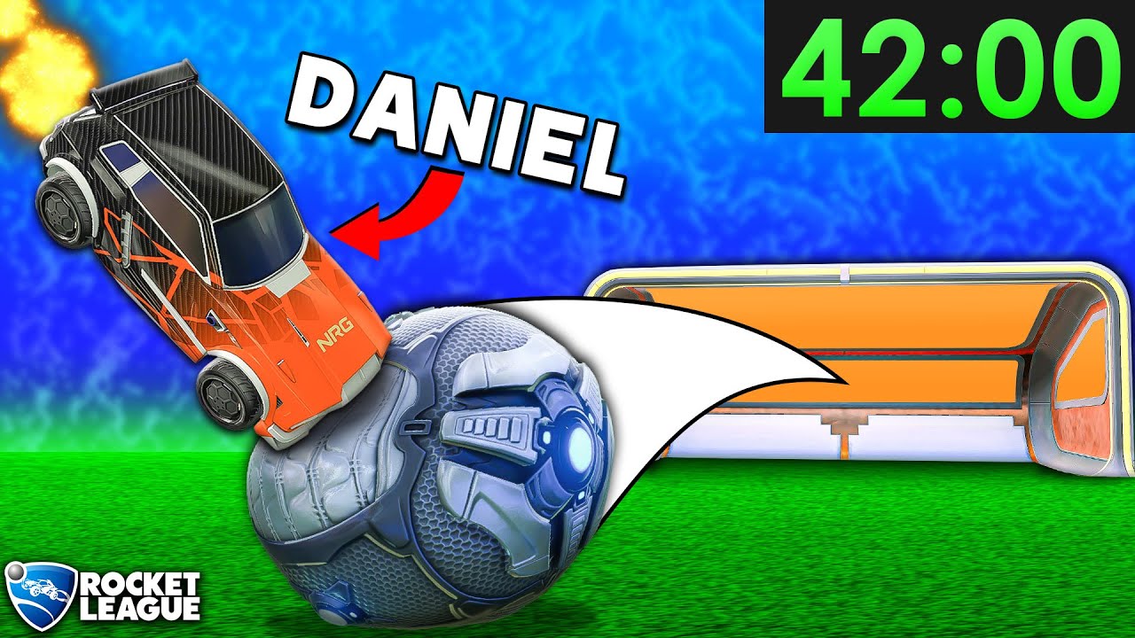 42 minutes of Daniel DOMINATING Rocket League players