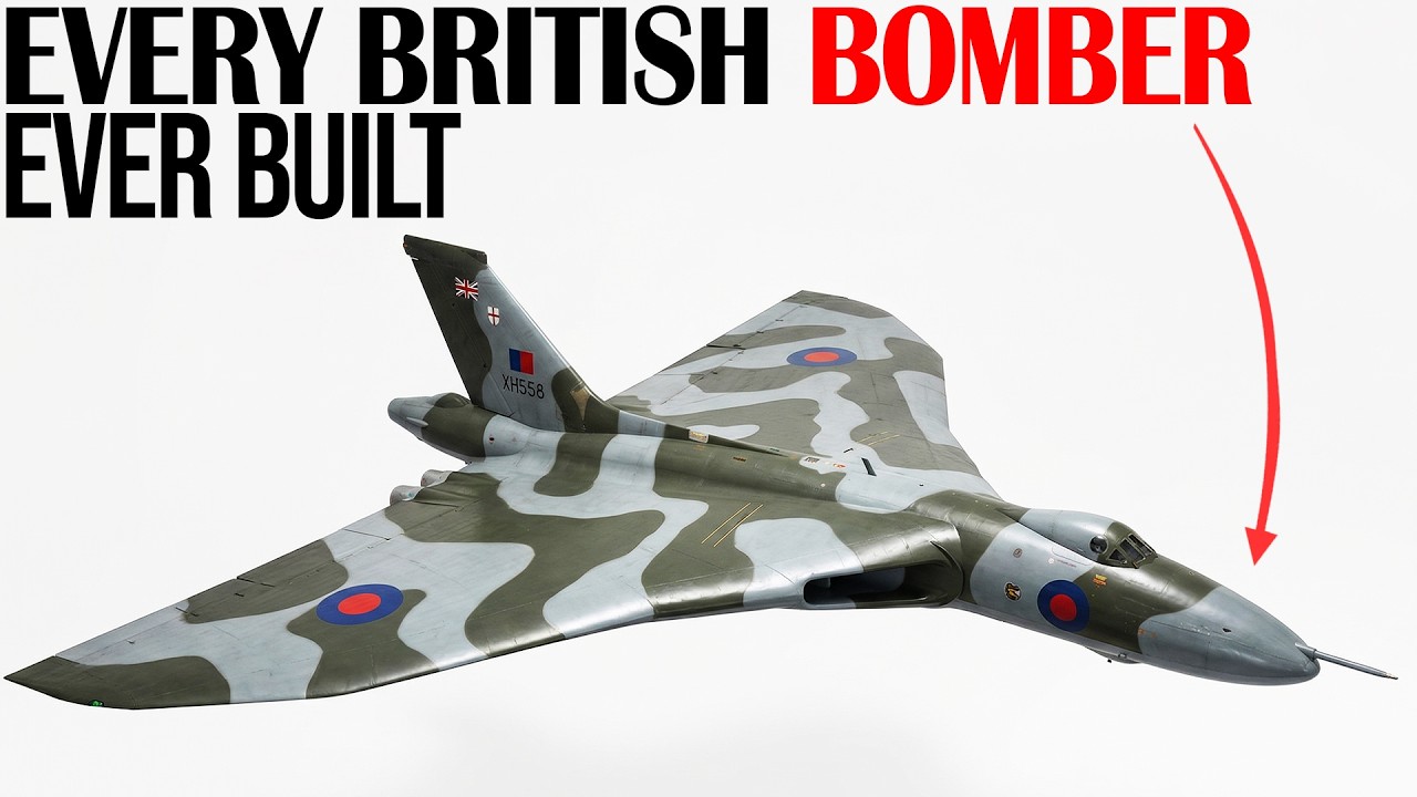 Every British Bomber Ever Built