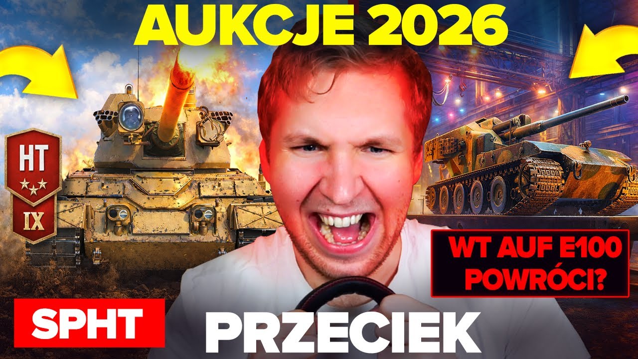 AUKCJE 2026 - MOŻLIWE CZOŁGI *PRZECIEK* i NAJGORSZY 11 TIER?!