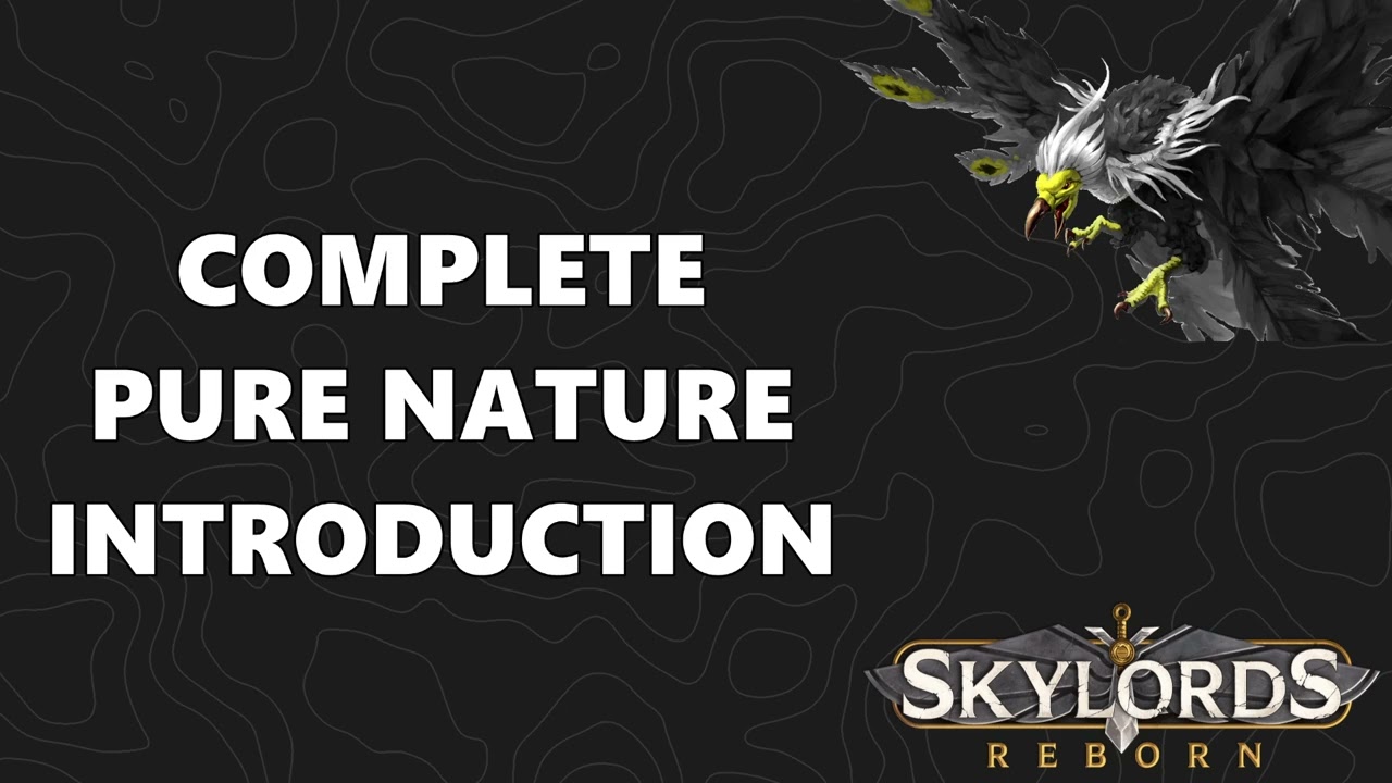 Skylords Reborn / BattleForge - Complete Pure Nature Guide - Introduction