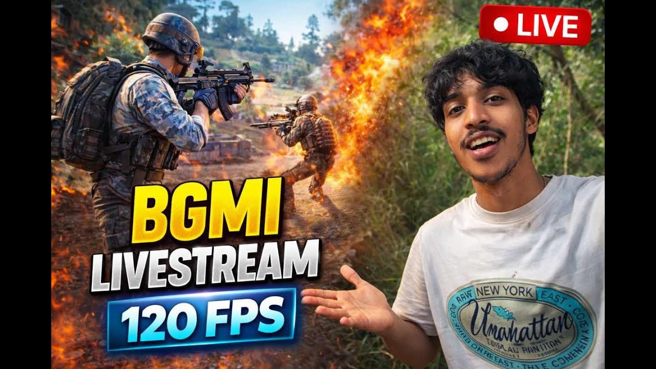BGMI KHELTE HAI 120fps pe