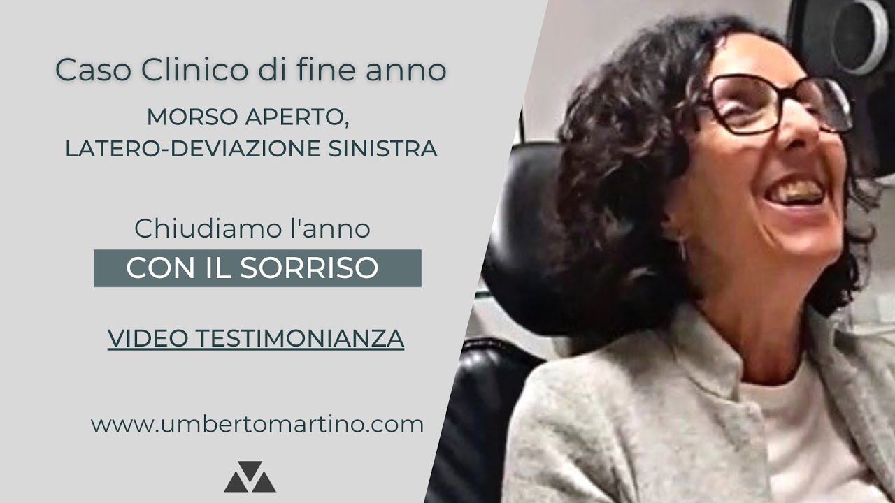 Video Testimonianza - Morso aperto e latero-deviazione della mandibola