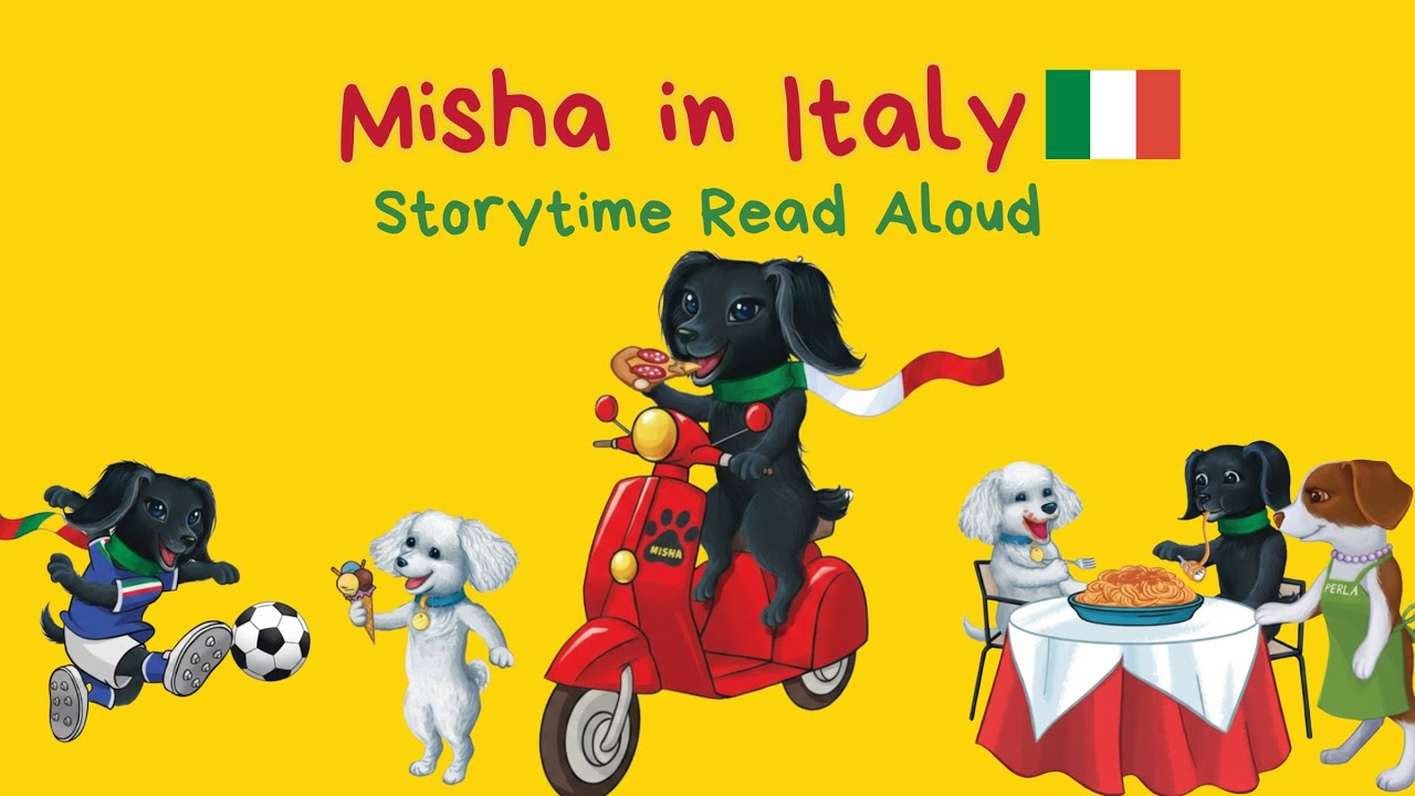 Misha's Adventure in ITALY!! 🍕 Italian Food for Kids! | Fun Read Aloud Story Time