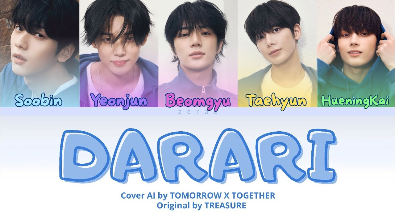 [ AI COVER ] TXT - DARARI (TREASURE)