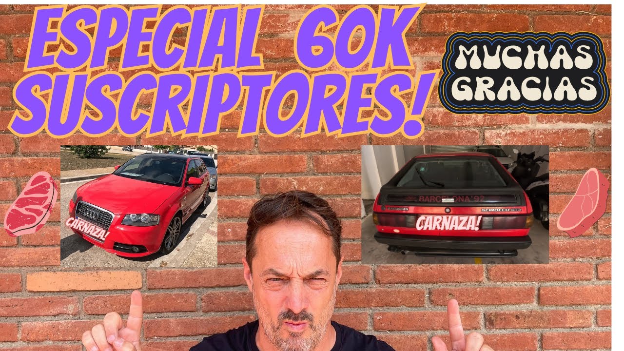 AUDI A3 3.2 Y VOLKSWAGEN SCIROCCO con 40.000 KM de #carnaza